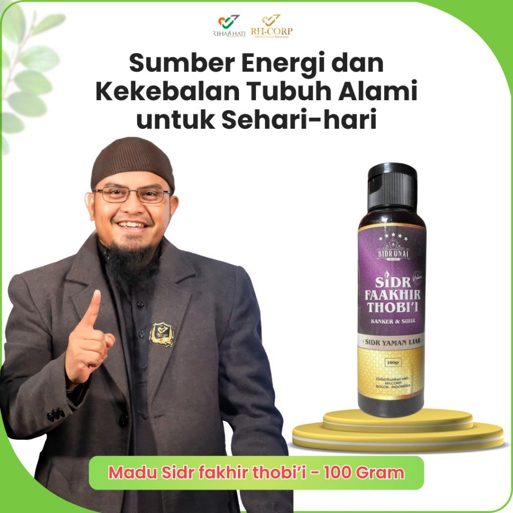 

Madu Sidr Faakhir Thobi’i 100g – Madu Bidara Murni Premium Yaman by RH CORP