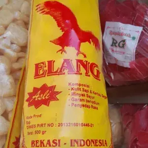 

kerupuk kulit buat sayur kerecek kecil