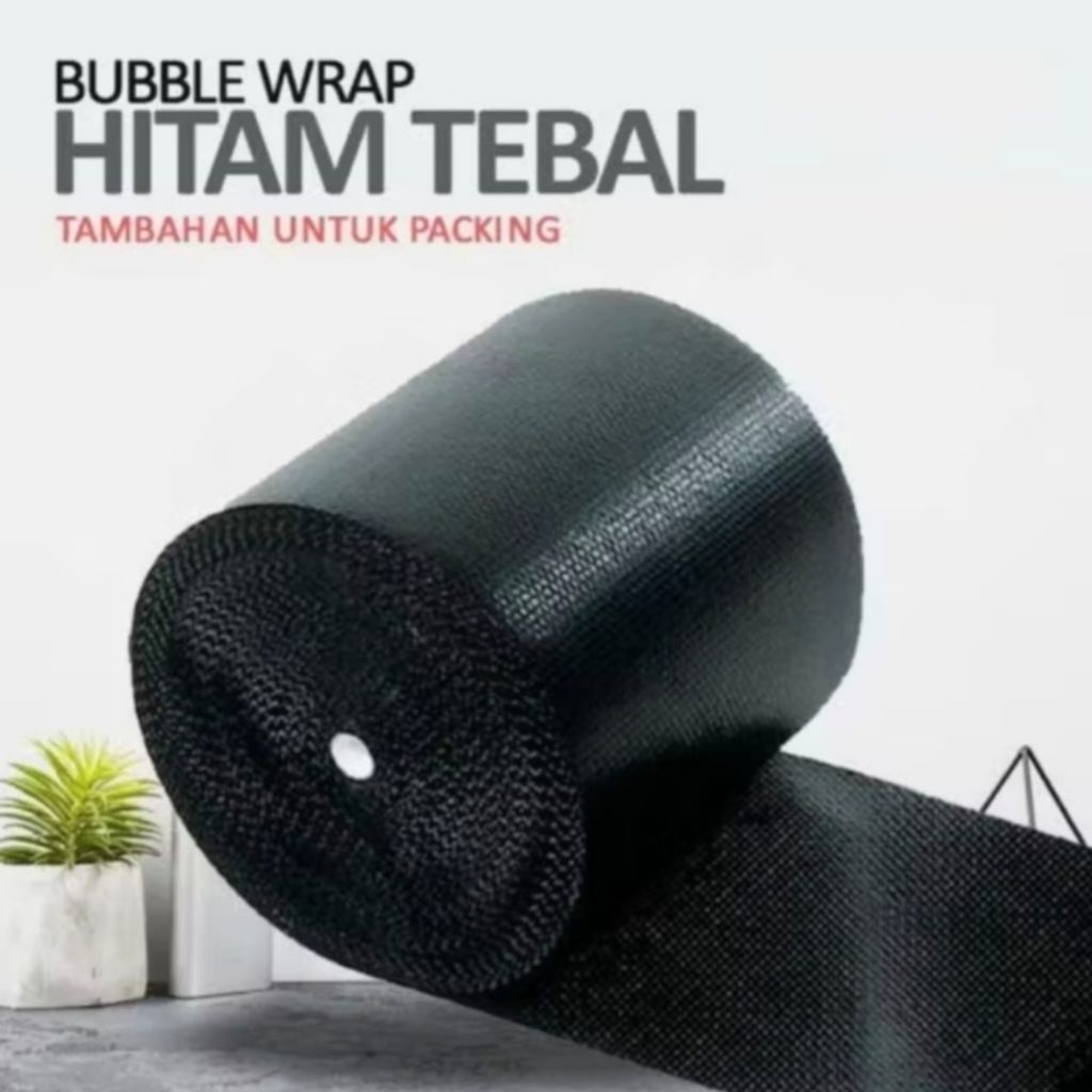 

BUBBLE WRAP BAHAN PACKING BIAR AMAN/BUBBLE TAMBAHAN PACKINGAN HITAM