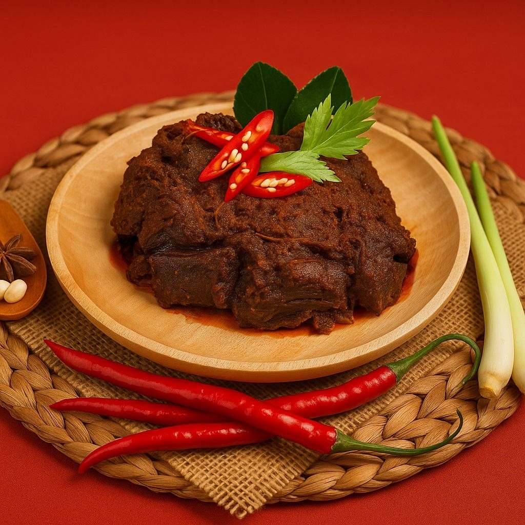 

Dapur Tigo Lado - Rendang Daging Sapi