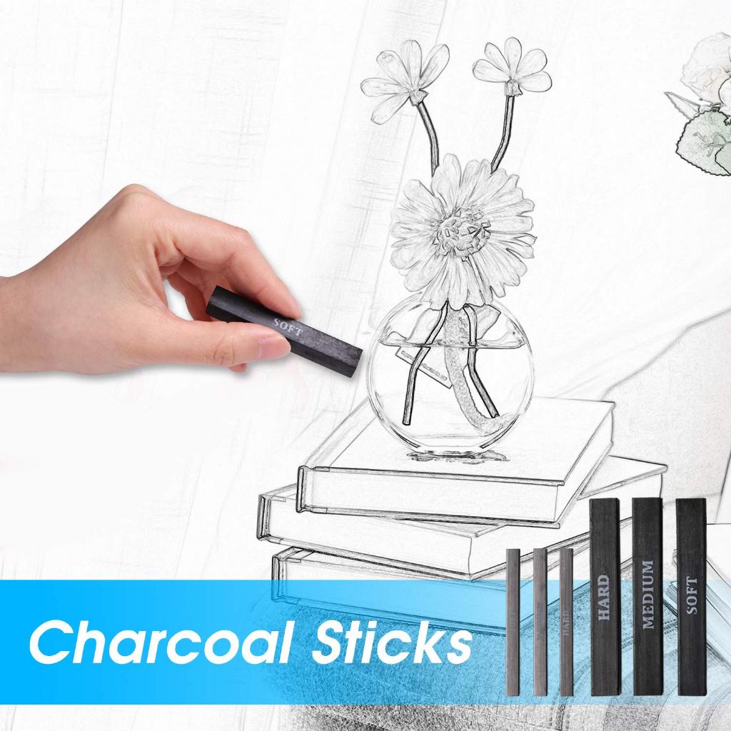 

35Pcs Professional Set Sketsa Pensil Dan Pensil PisauPenghapus