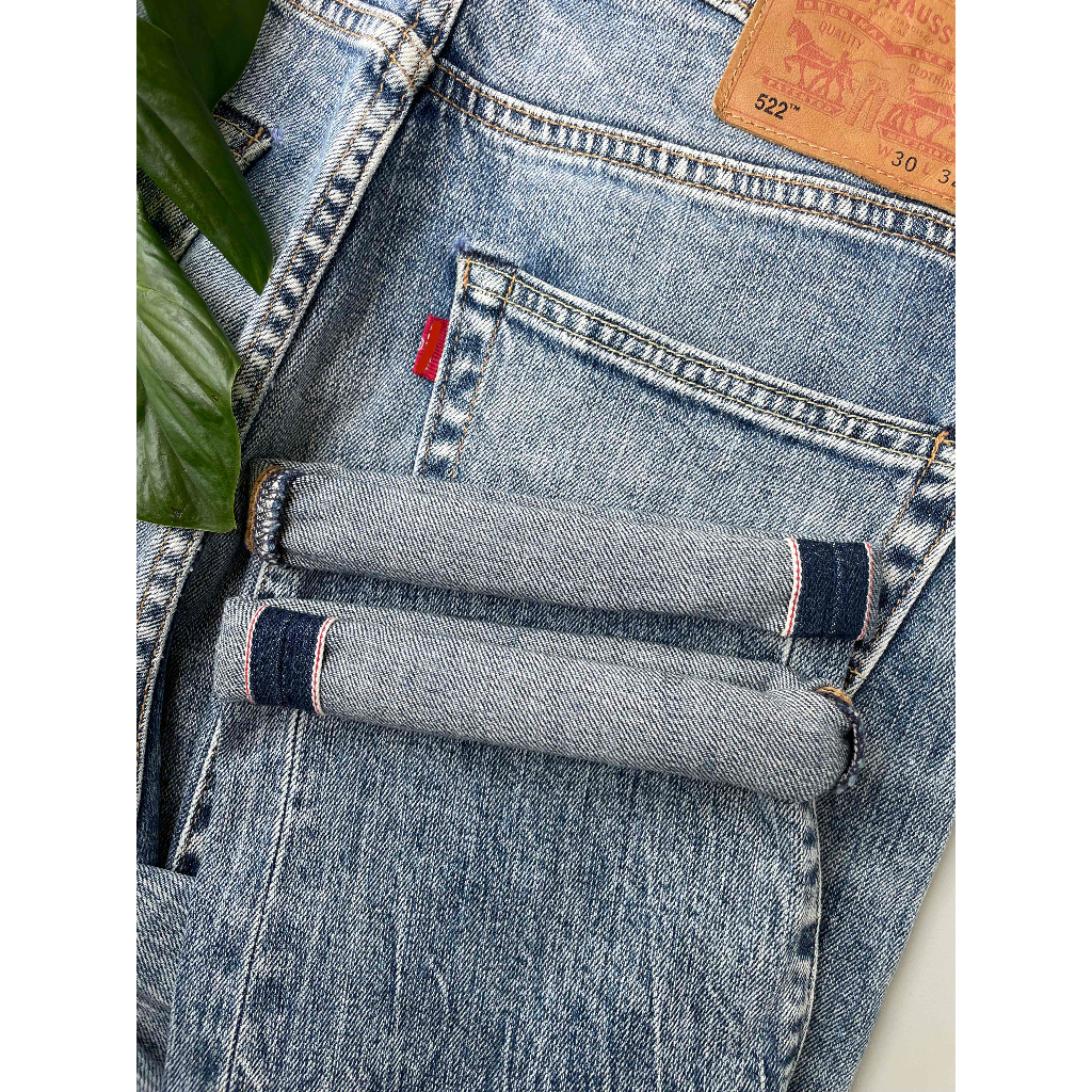 Link Celana Jeans LP 5 2 2 Slim Taper Fit Stonewash Selvedge Denim