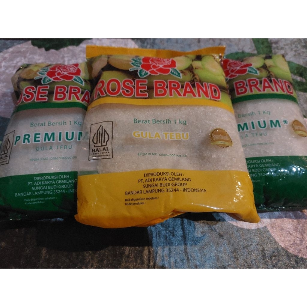 

gula rosebrand kemasan 1kg