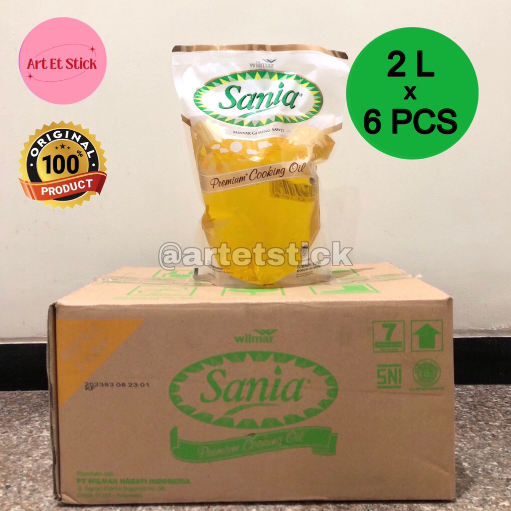 

Minyak Goreng Sania 2 Liter (1 Dus Isi 6 Pouch)