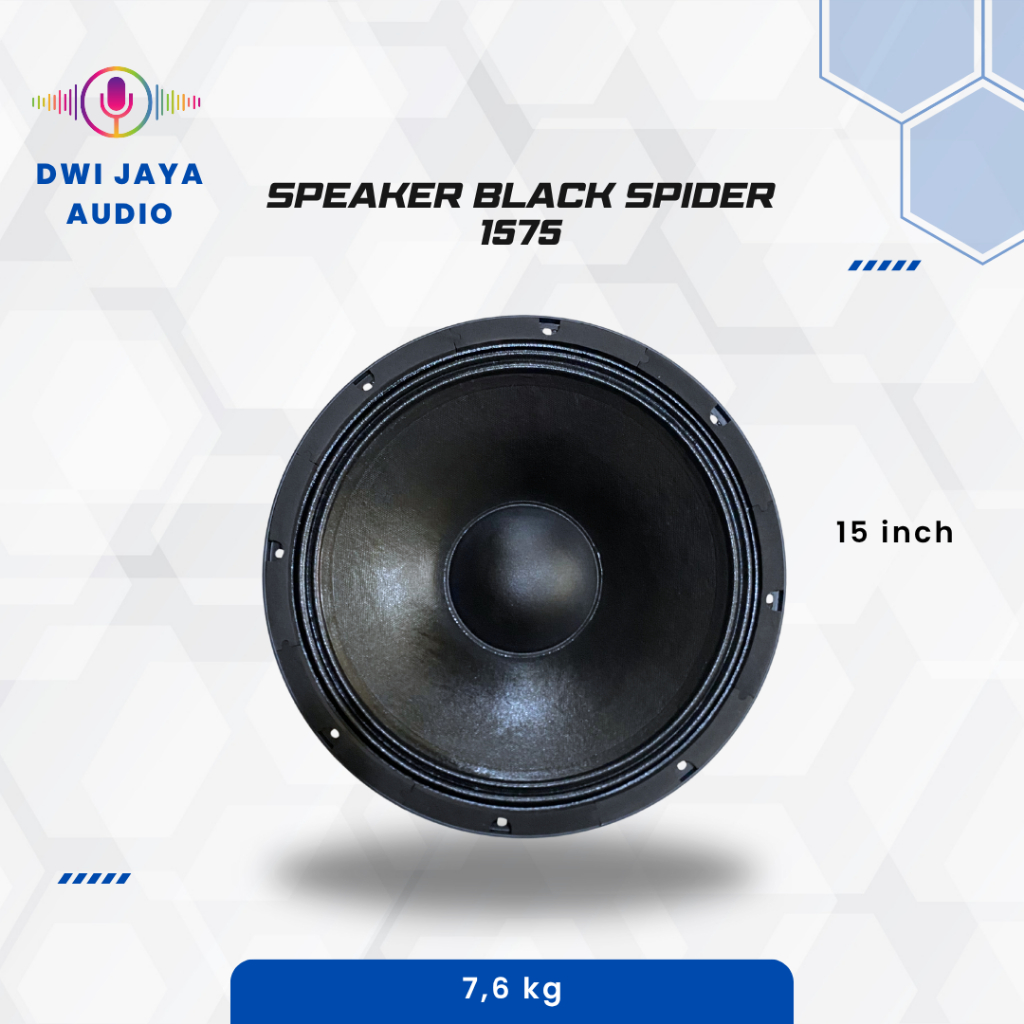 Speaker Black Spider 1575 | Spiker 15 inch