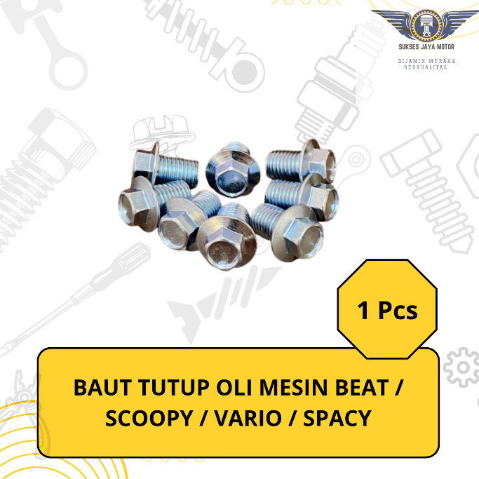 BAUT TUTUP OLI MESIN HONDA BEAT/VARIO/SCOOPY