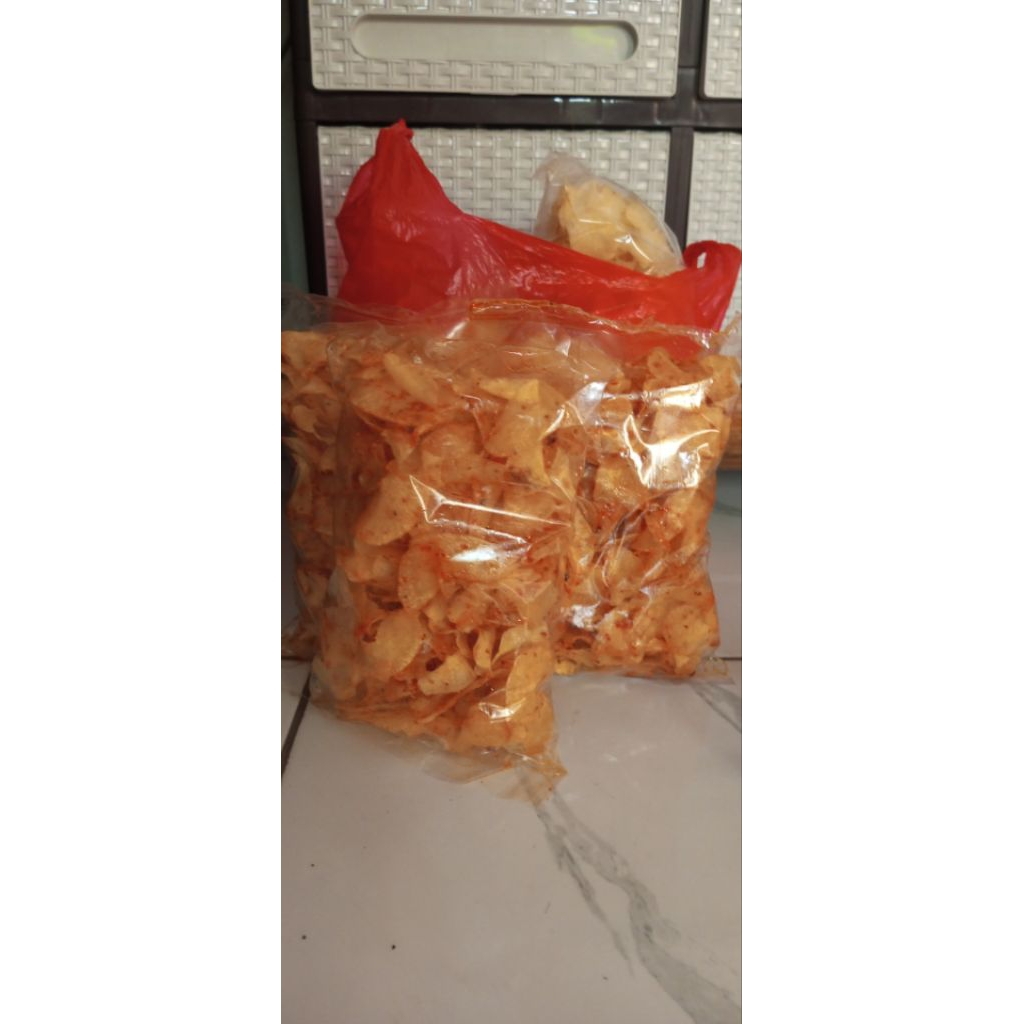 

kripik singkong balado pedas manis kriuk 250 gr