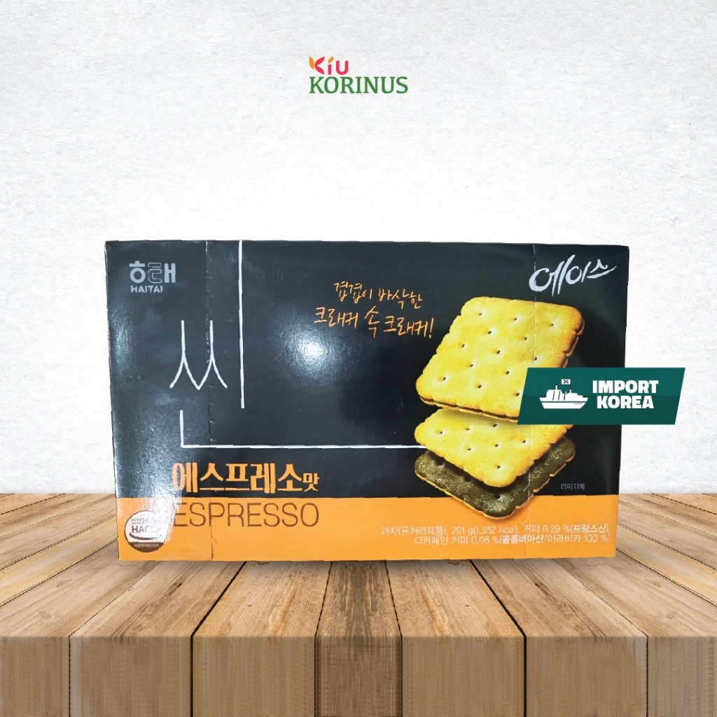 

Haitai Ace Thin Espresso Flavor Cracker/Biskuit korea