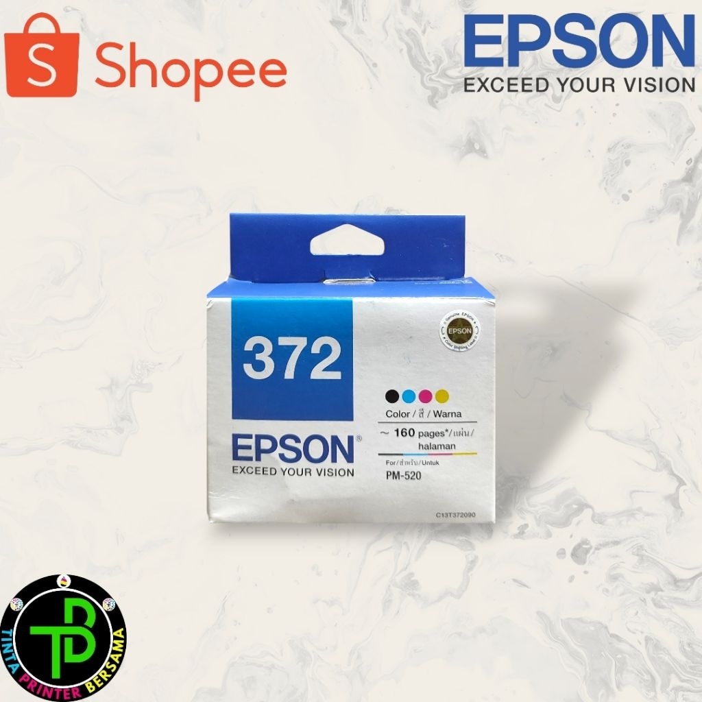Tinta Epson 372 Colour Original For Printer PM-520