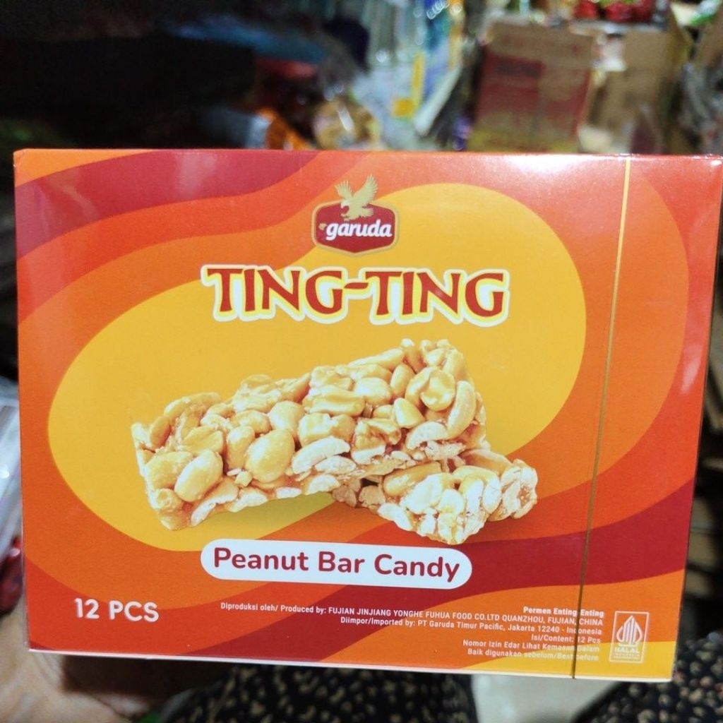 

TING TING PEANUT BAR ISI 12PCS