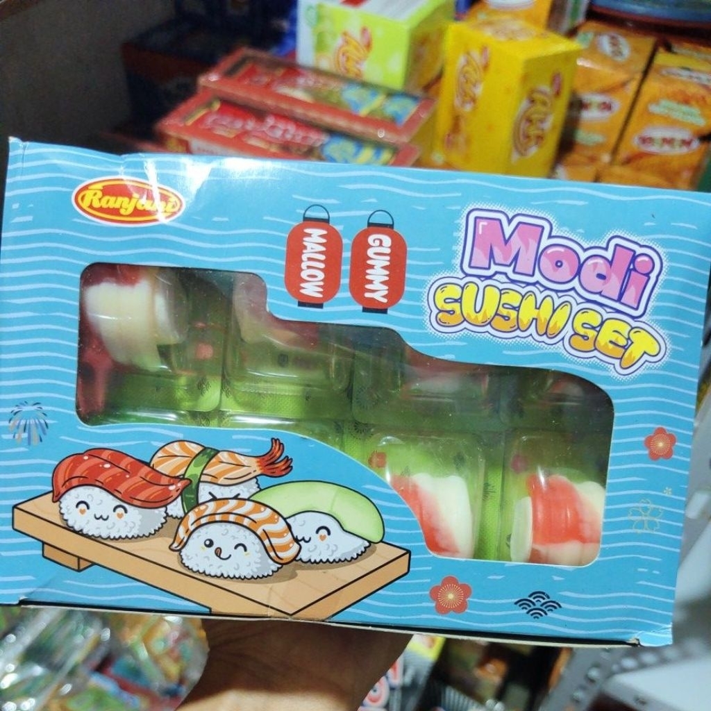 

MODI SUSHI SET MALLOW GUMMY ISI 24PCS