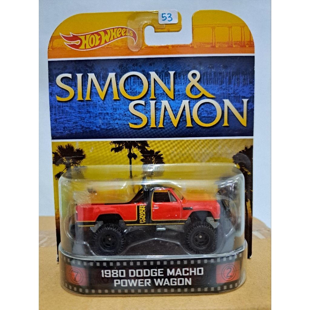 Hot Wheels Simon & Simon 1980 Dodge Macho Power Wagon