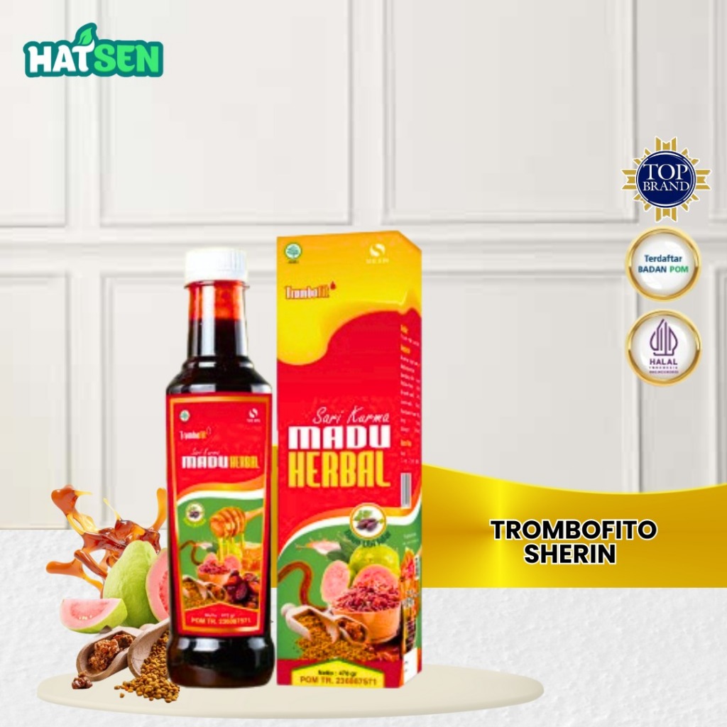 

Trombofito - Sherin Madu Angkak Sari Kurma 470 gram