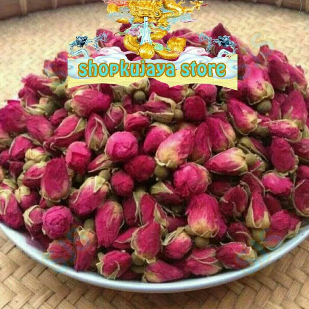 

100g mei gui hua 玫瑰花 rose flower teh bunga mawar dried rose