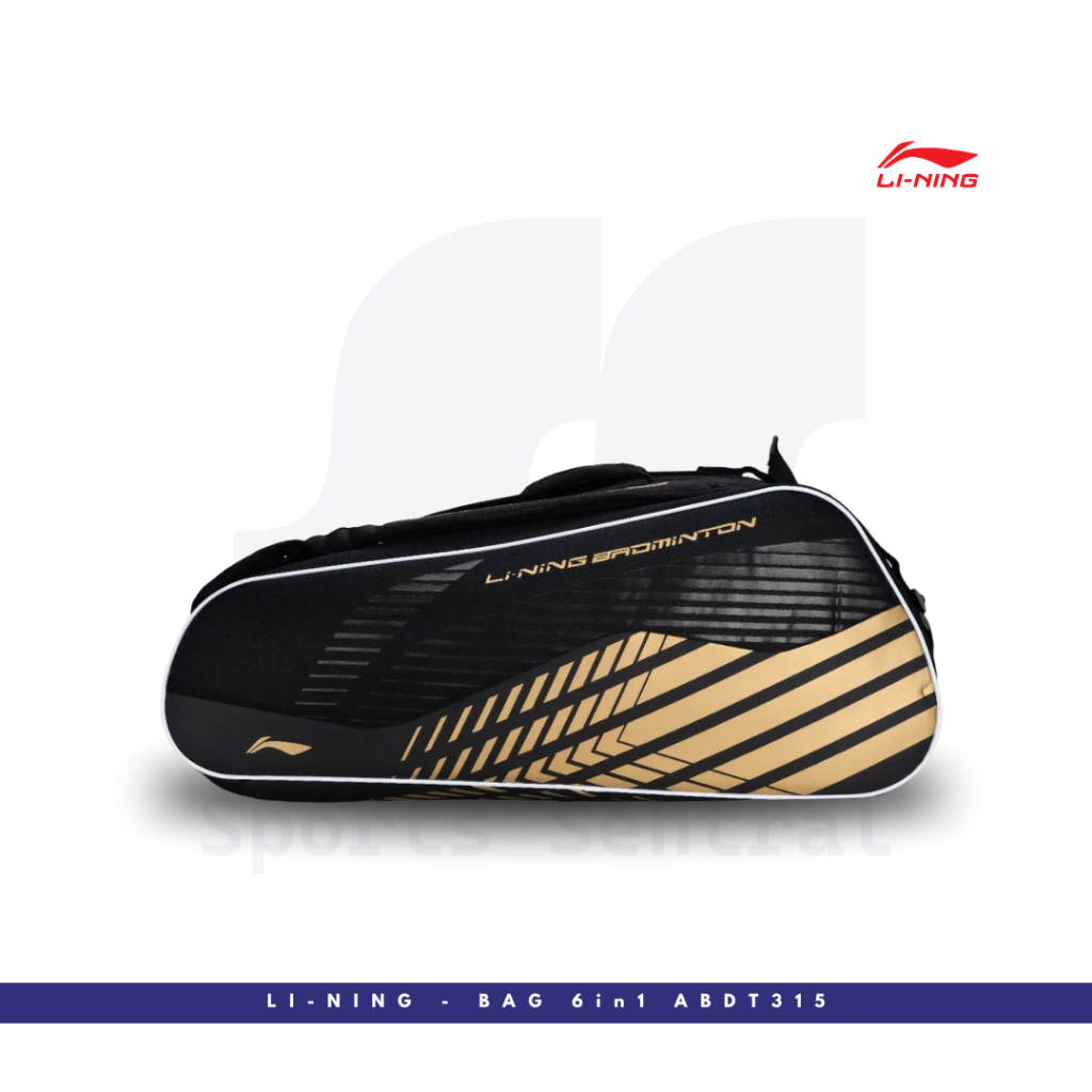 Lining Tas Raket Badminton 6in1 Aero Glide Kit Bag ABDT315 (Thermo)