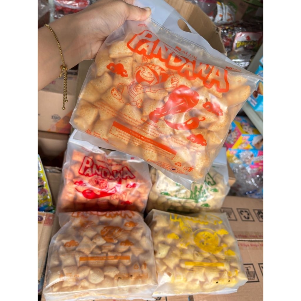 

SNACK PANDAWA BUMBU MELIMPAH RASA CEMILAN KELUARGA ISI BANYAK 250g