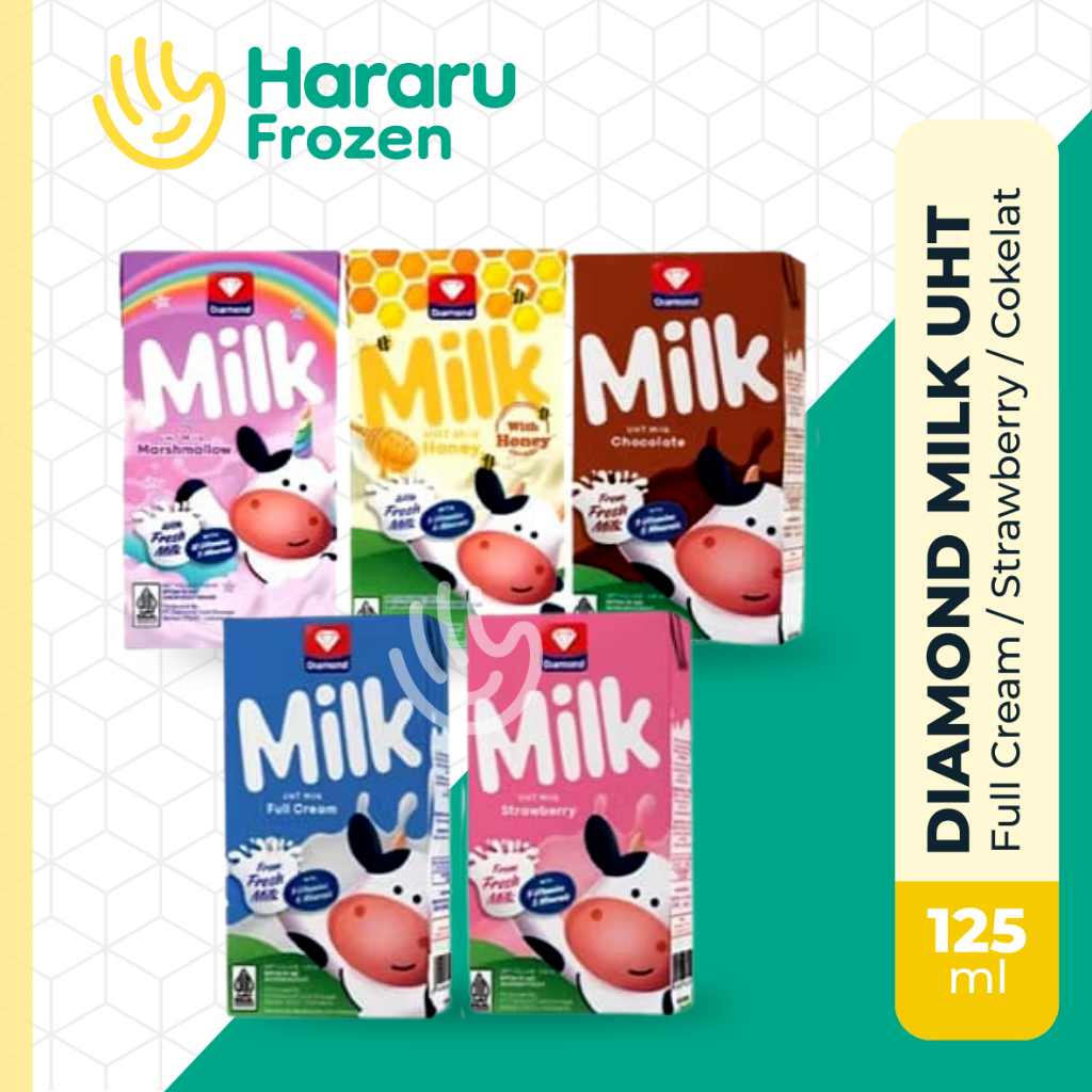 

Susu Diamond UHT | Diamond Milk 125 ml