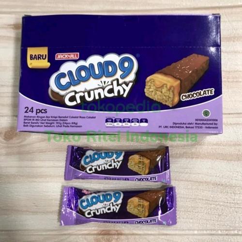 

Sehati Snack - Cloud 9 Chrunchy Cokelat 14G | 1pack(24pcs)