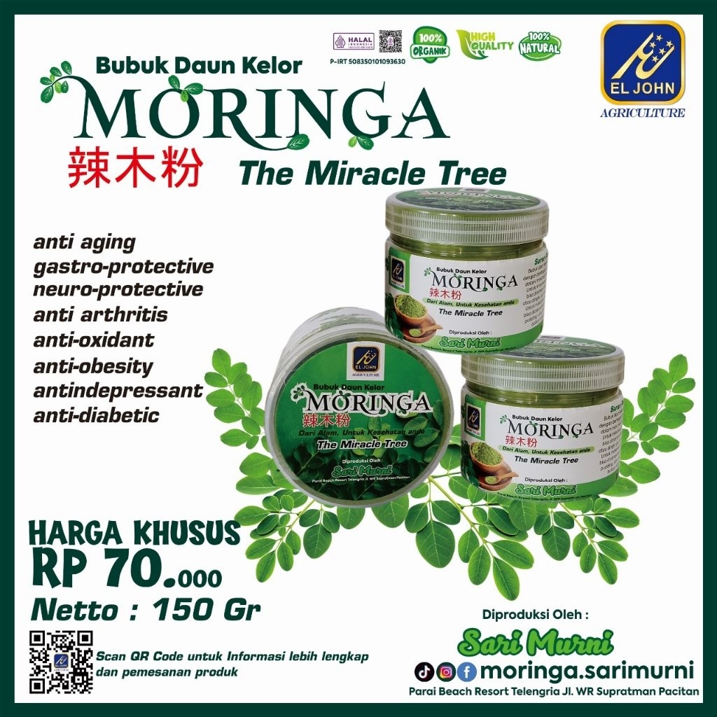 

Moringa Bubuk Daun Kelor