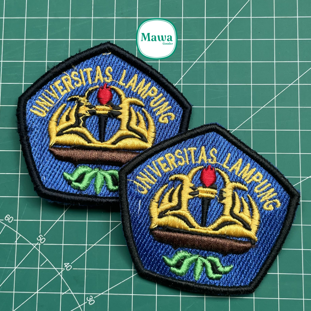 Logo Bordir Kampus Universitas Lampung / Logo Bordir Kampus Universitas Lampung Timbul / UNILA Patch