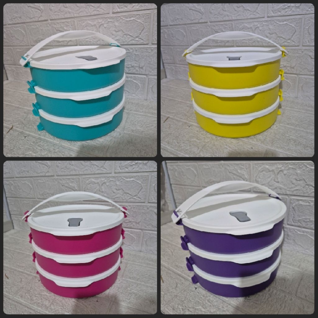 Click To Go Round Tupperware