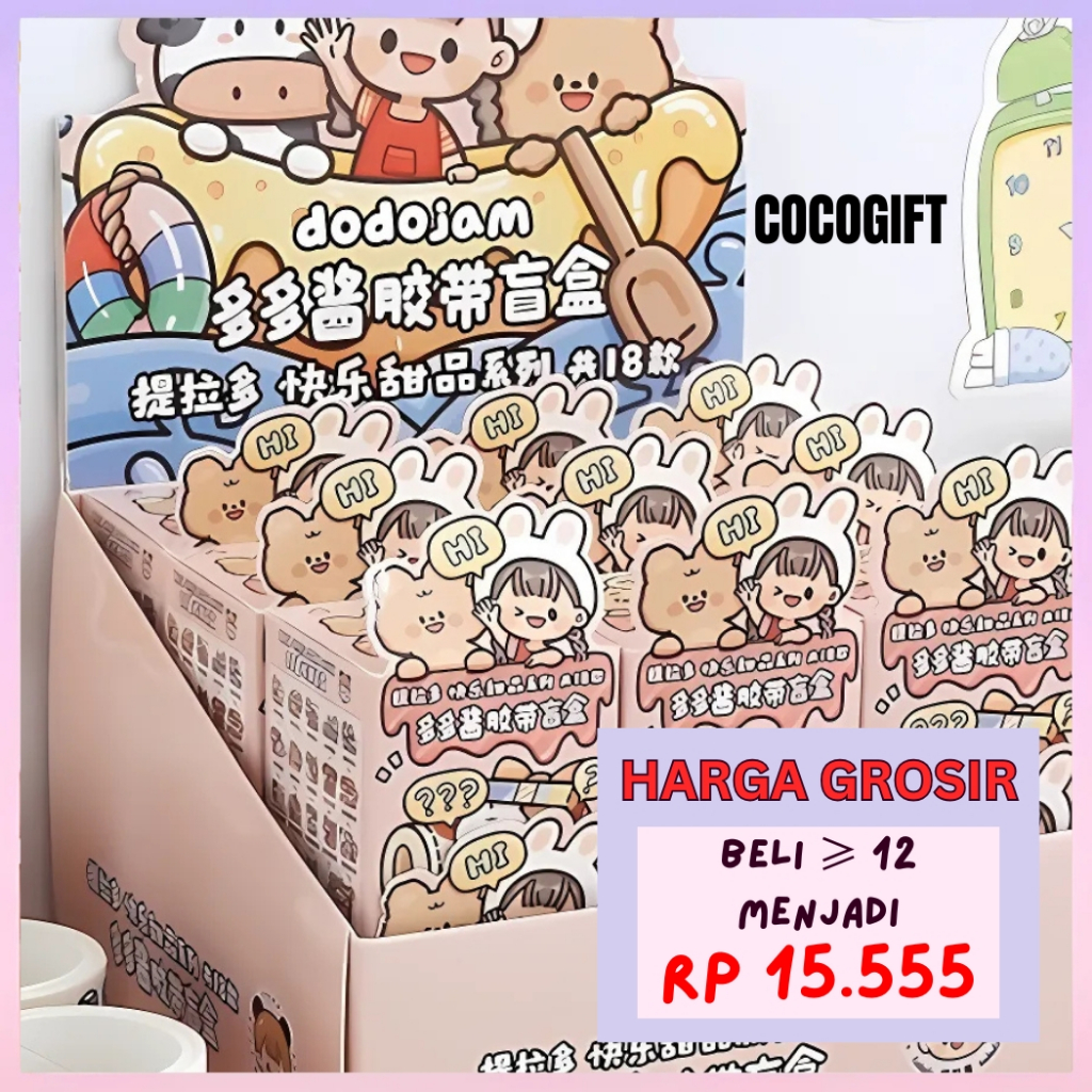 

Washitape Blind Box Dodojam Washitape 1 PC 1 Box - TLD65