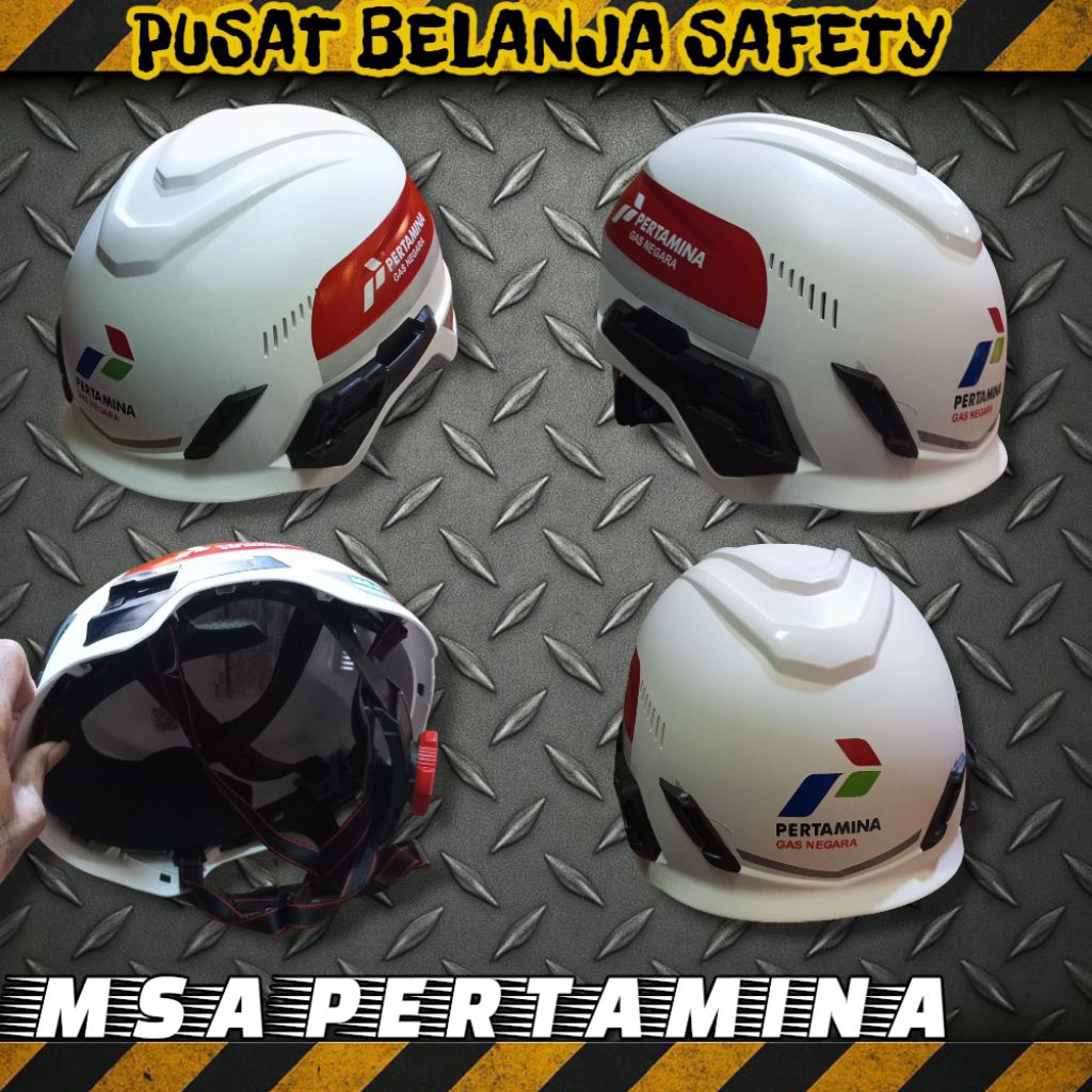 Helm MSA Climbing pertamina/helm MSA climbing Lokal pertamina full set