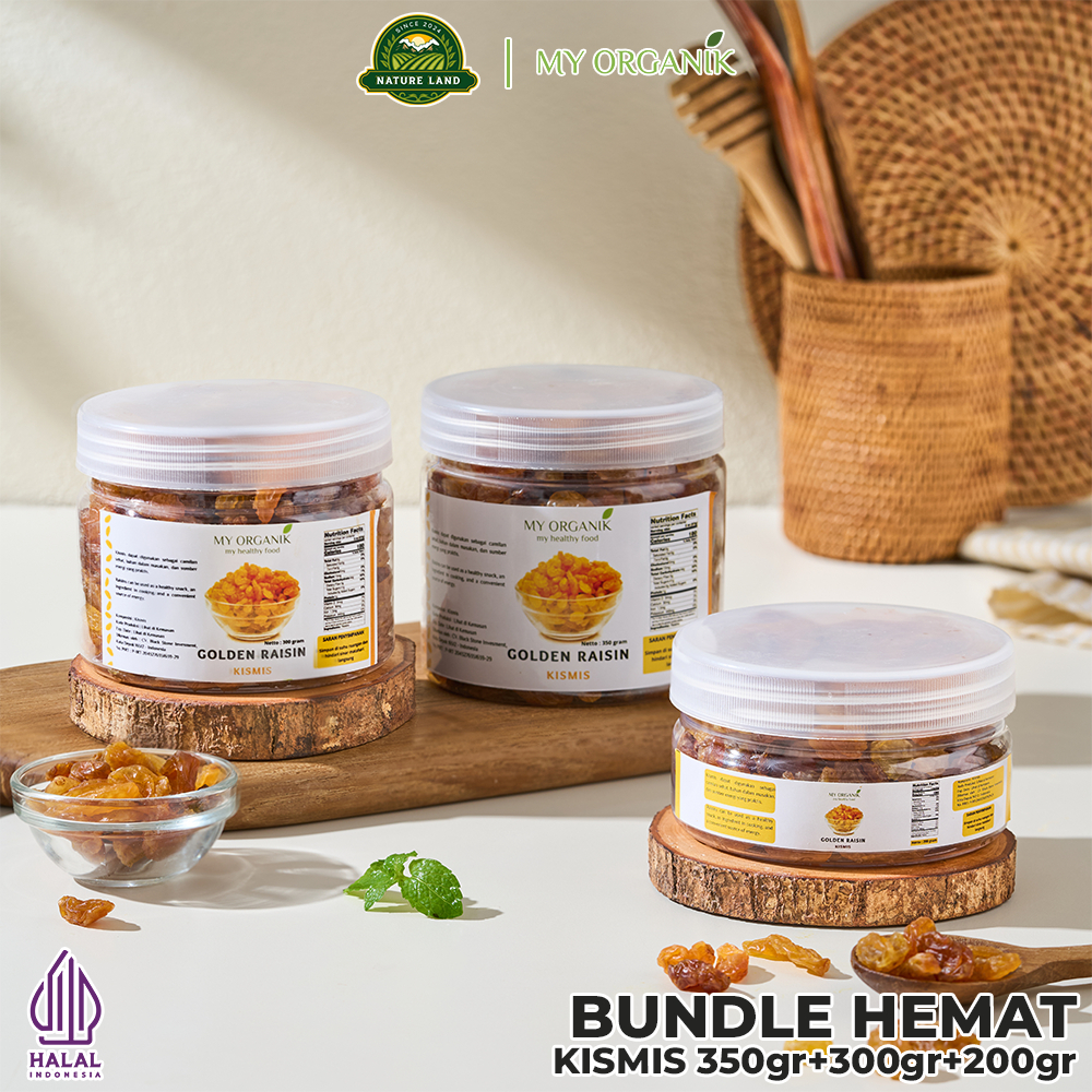 

MY Organik Kismis Golden Raisins Premium Organik Original 100% Raisin Simin Organic