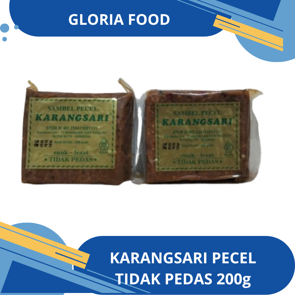 

KARANG SARI BUMBU PECEL - 200 gram - TIDAK PEDAS