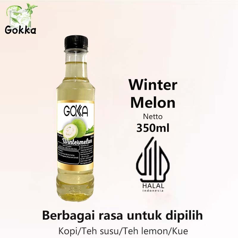 

Gokka Winter Mleon Syrup 350ml - Sirup Winter Mleon Sirup - Halal