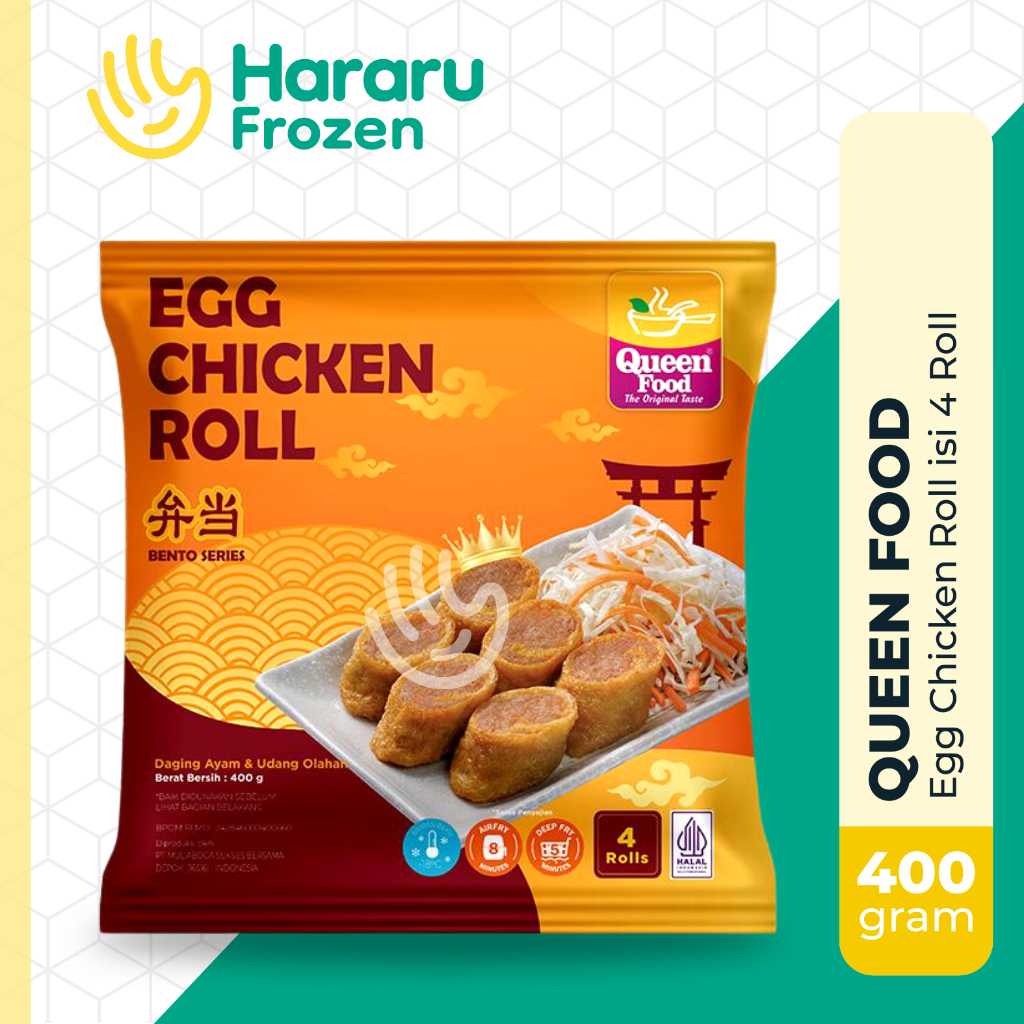 

Queen Food Egg Chicken Roll | Bento Olahan Daging Ayam dan Udang