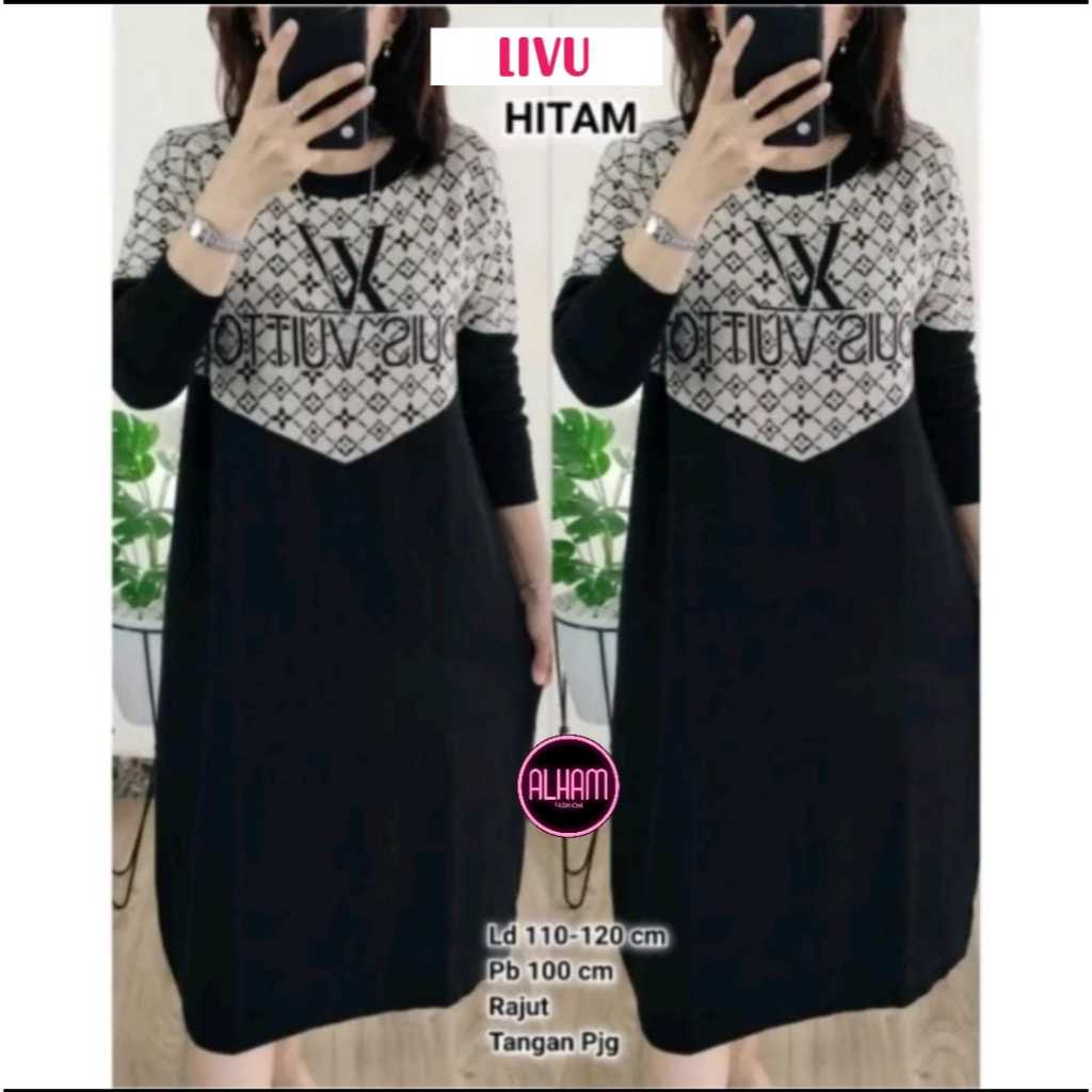 0728 - TUNIK RAJUT BY ALHAM (LIVU, MISA)