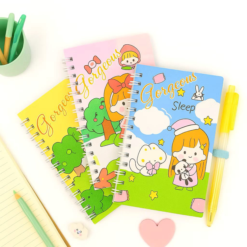 

Notebook + pena Momo krakter tokolubna_