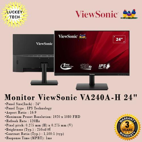 Monitor ViewSonic VA240A-H 24" FHD