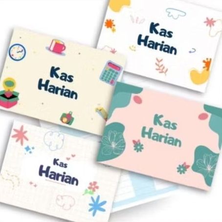 

Buku kas harian A6 UMKM | Catatan keuangan usaha kecil | HVS 70gsm 40 halaman!