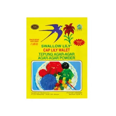 

SWALLOW LILY AGAR COKLAT 12 PCS LT