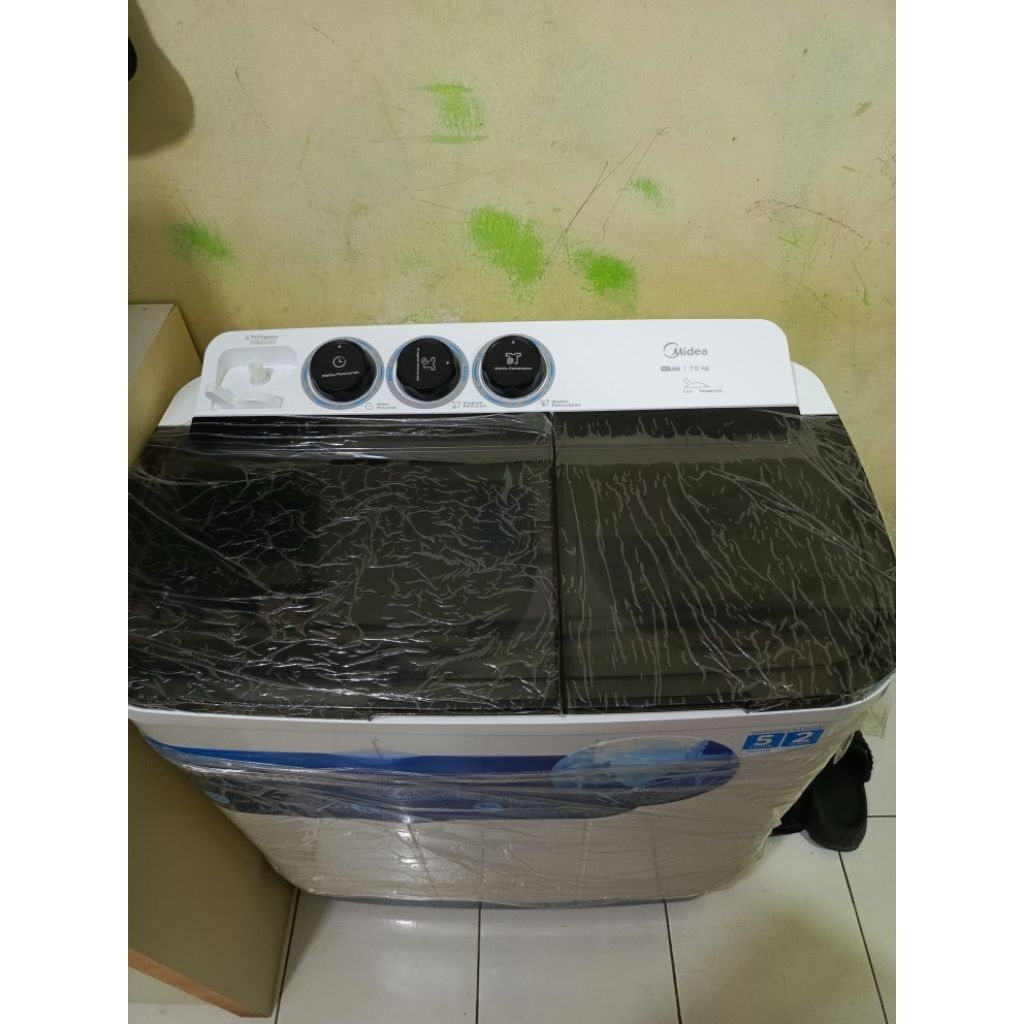 MESIN CUCI MIDEA 2 TABUNG