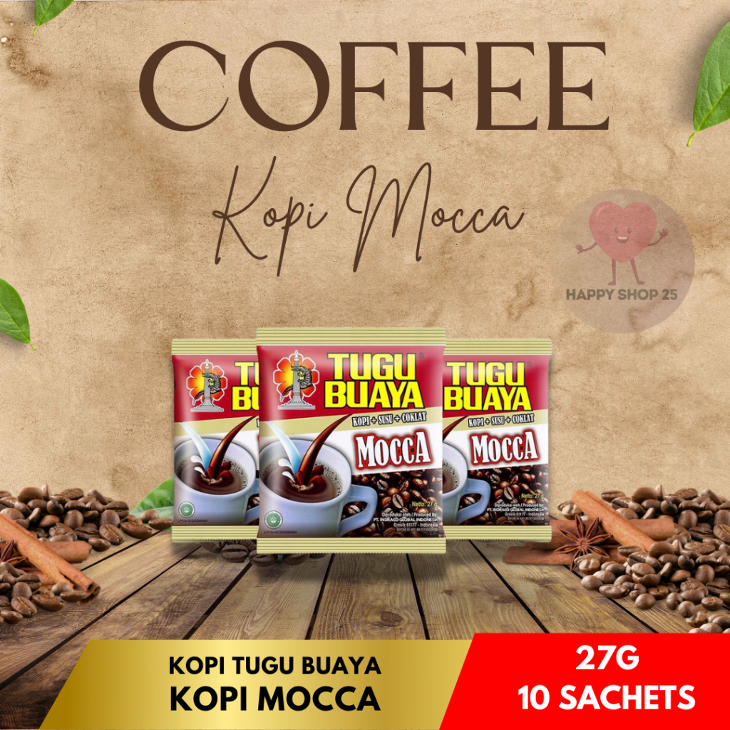 

Tugu Buaya Kopi Mocca (10 sachets x 27g)