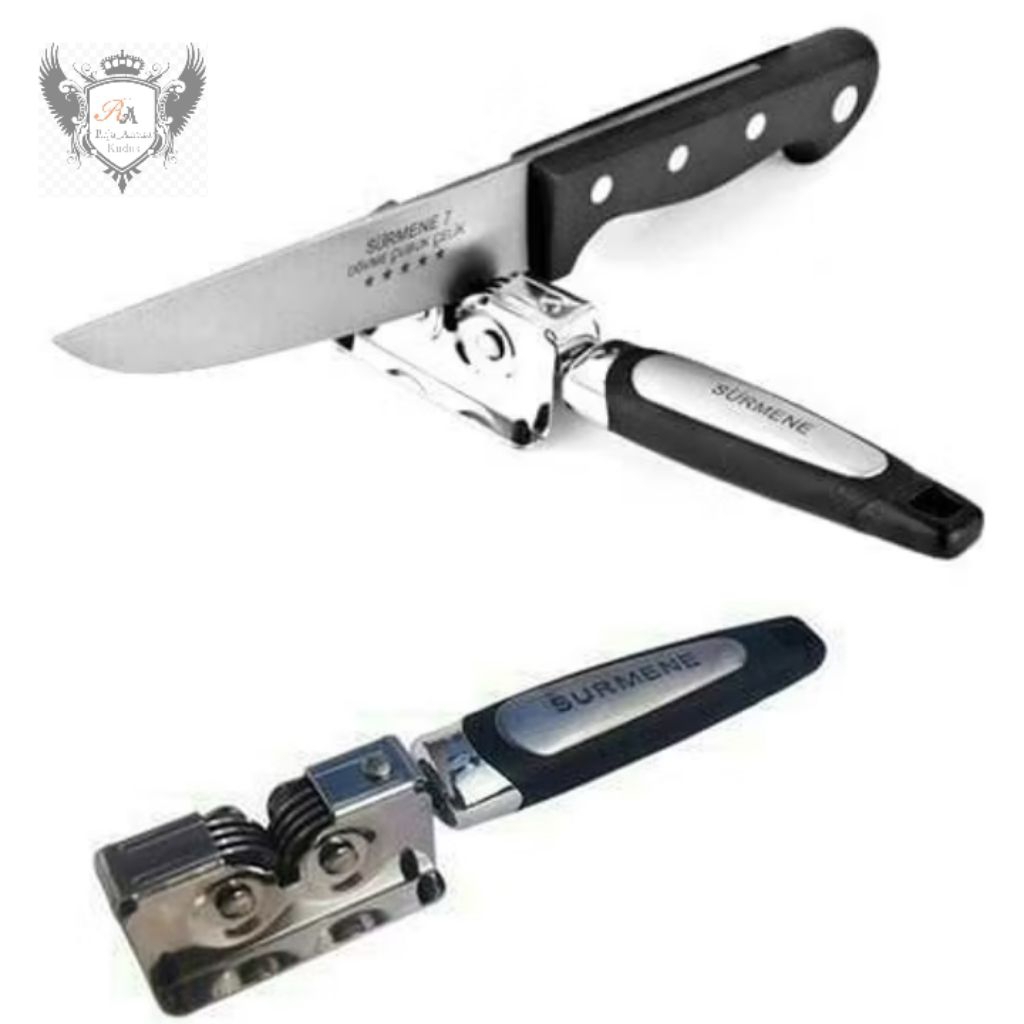 BMW KITCHEN WARE / PENGASAH PISAU / ALAT ASAHAN PISAU DAGING STAINLESS STEEL