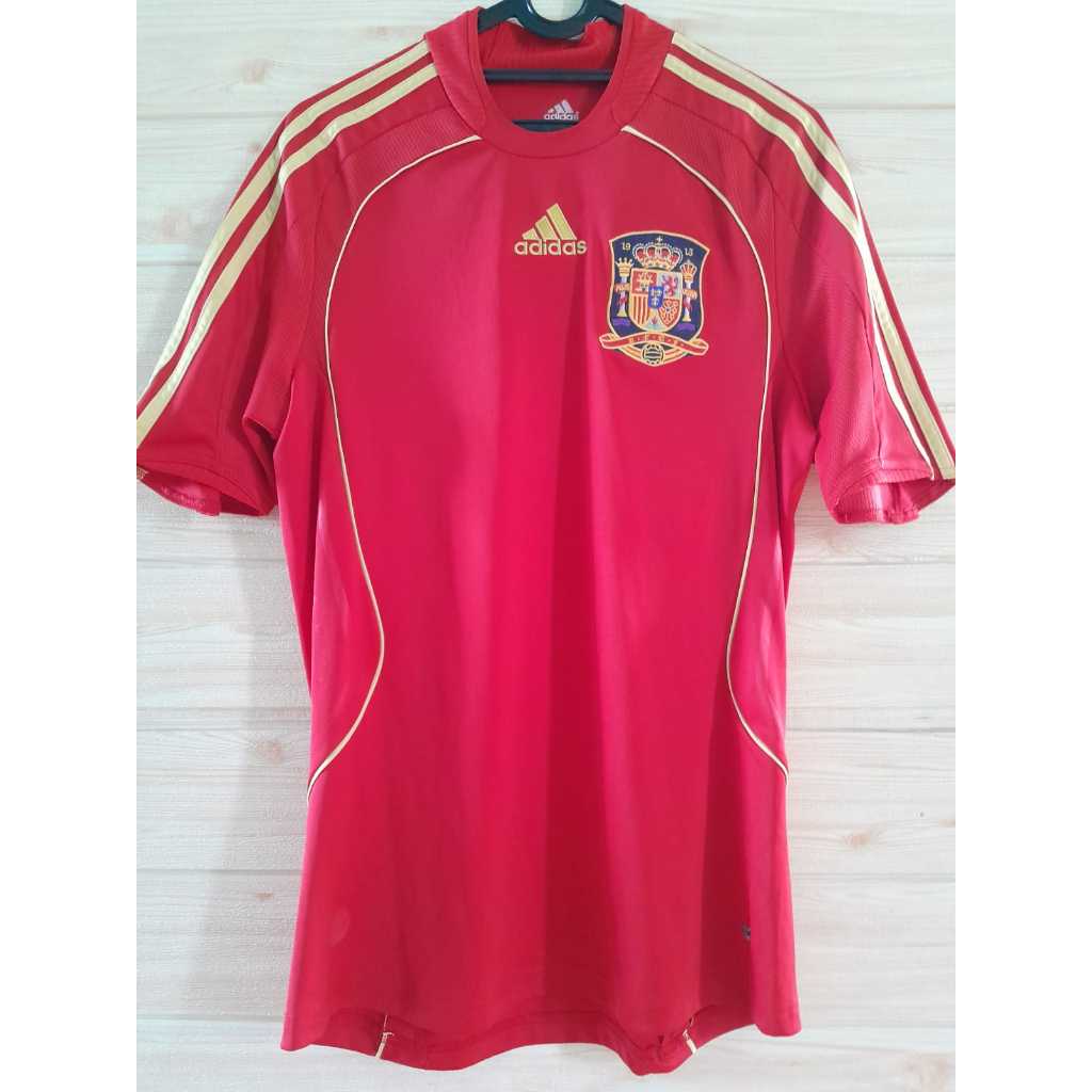 Jersey Spanyol Home 2008 Euro Champion Original