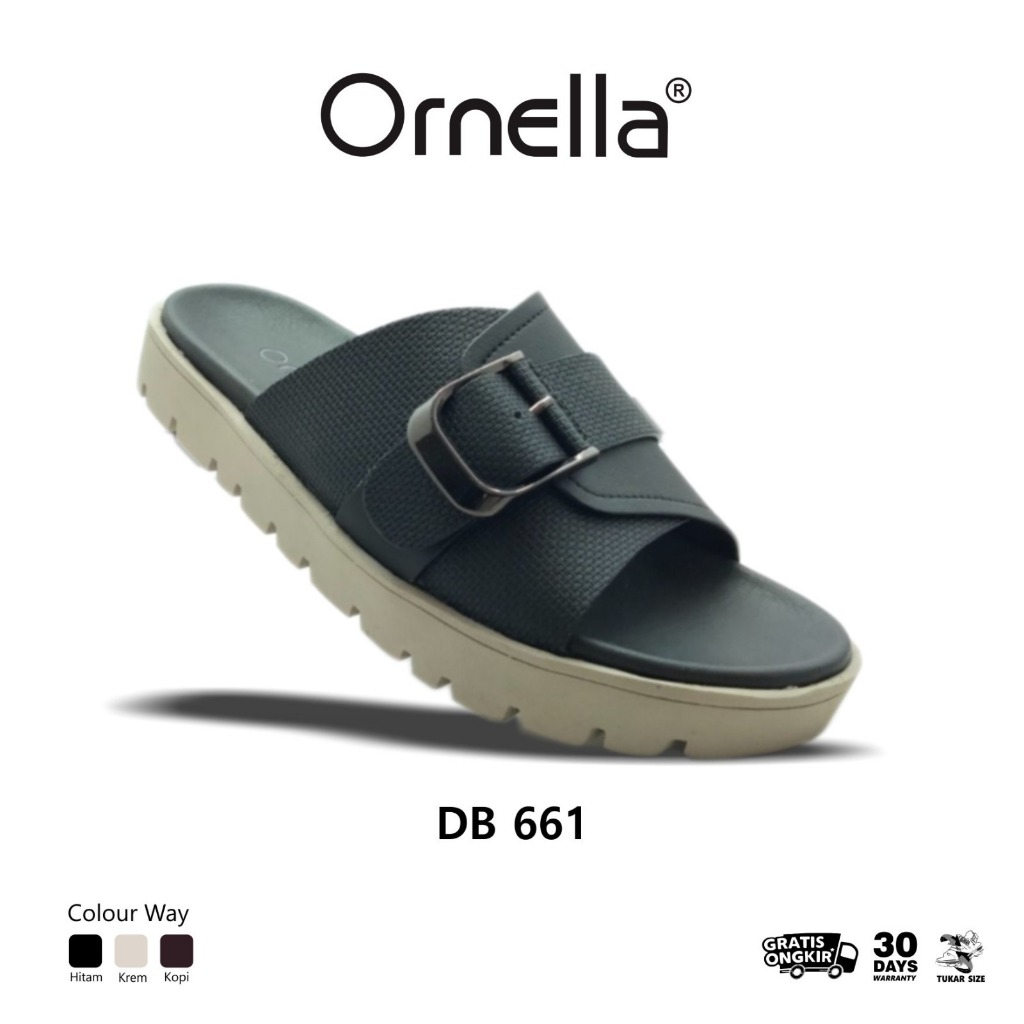 Ornella DB 661 Sandal Slip On Wanita