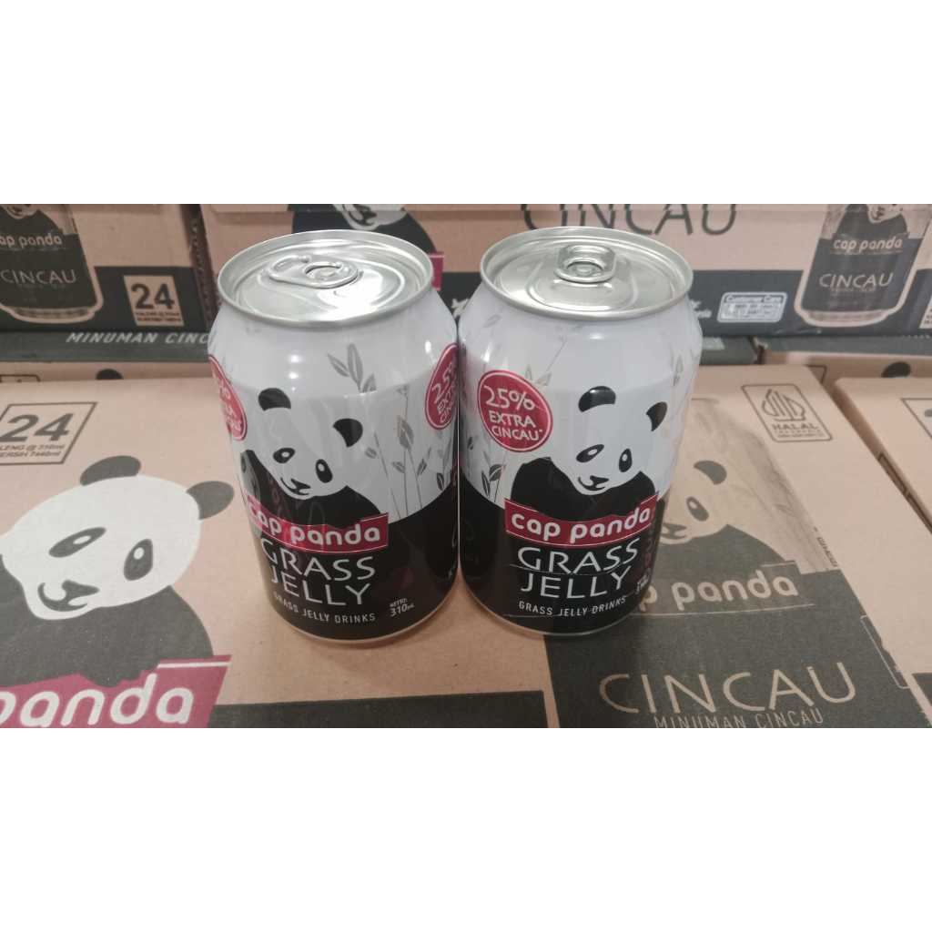 

Promo 12 bonus 1 kaleng minuman cing cau cap panda 310ml