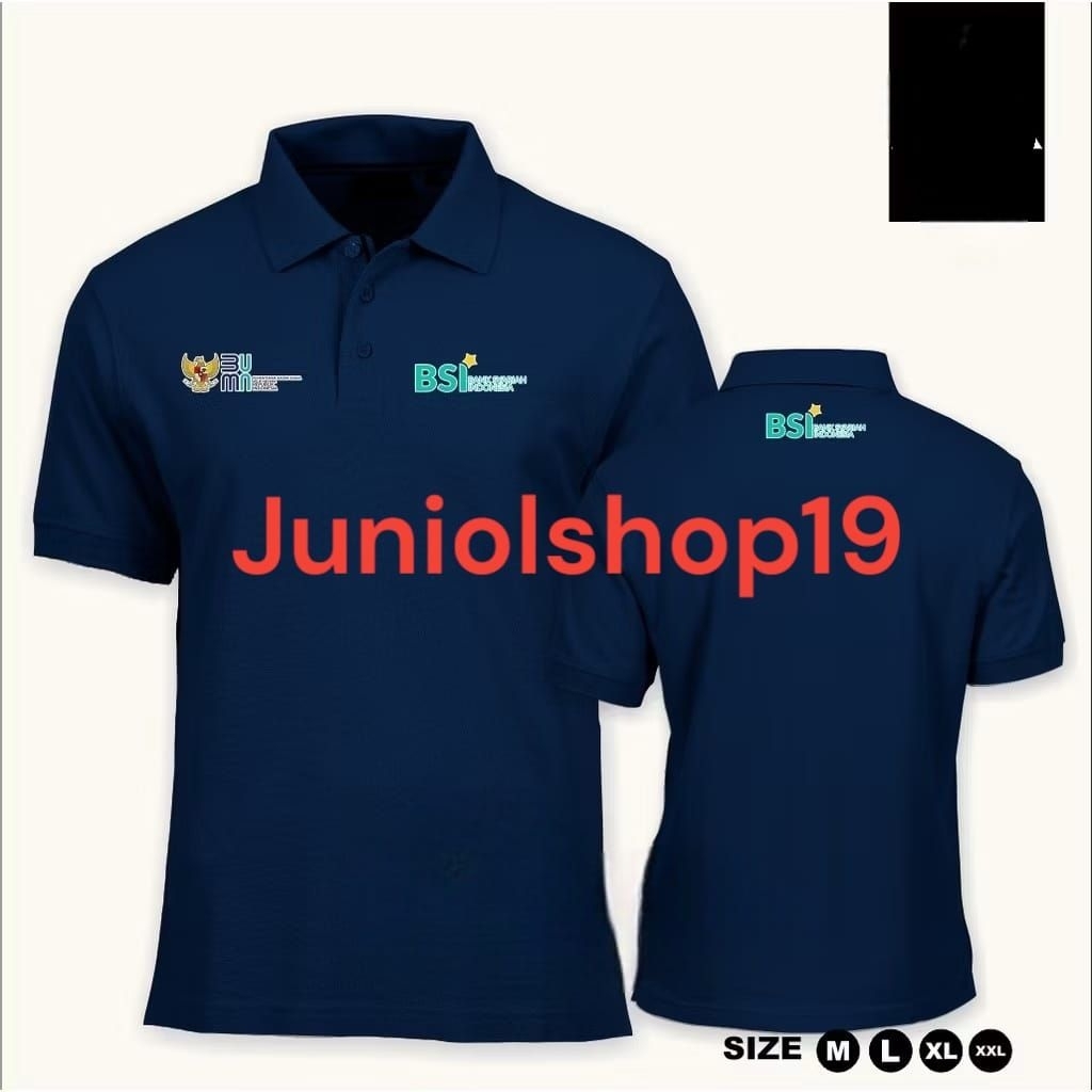 KAOS POLO BUMN BSI/KAOS BUMN BORDIR