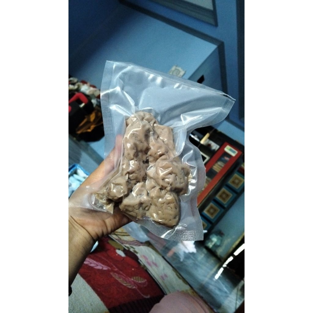 

Bakso ikan tutu isi 10 sudah satu paket bungbu dan rumput laut