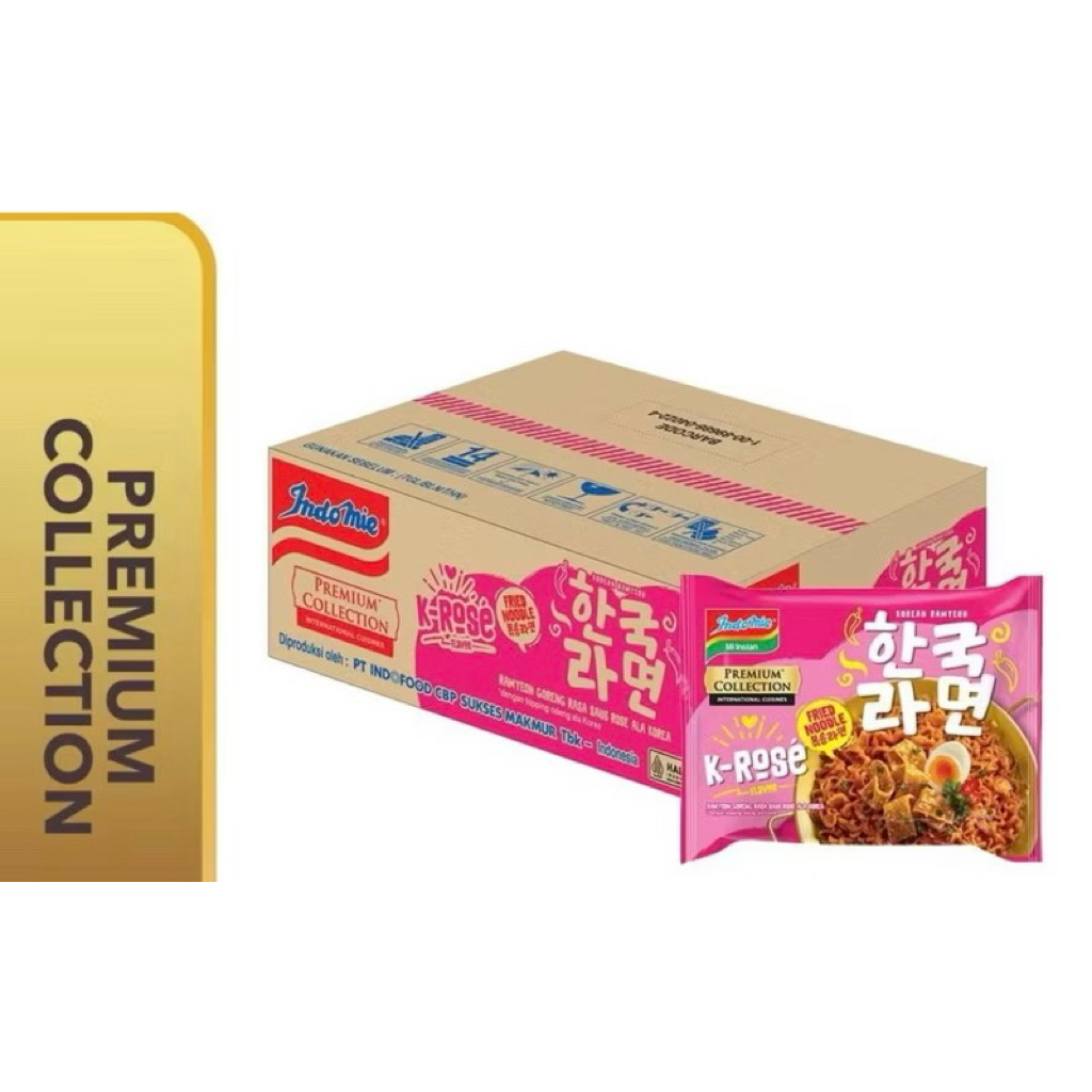 

Indomie Korean Series K-Rose 1 Dus isi 20 pcs