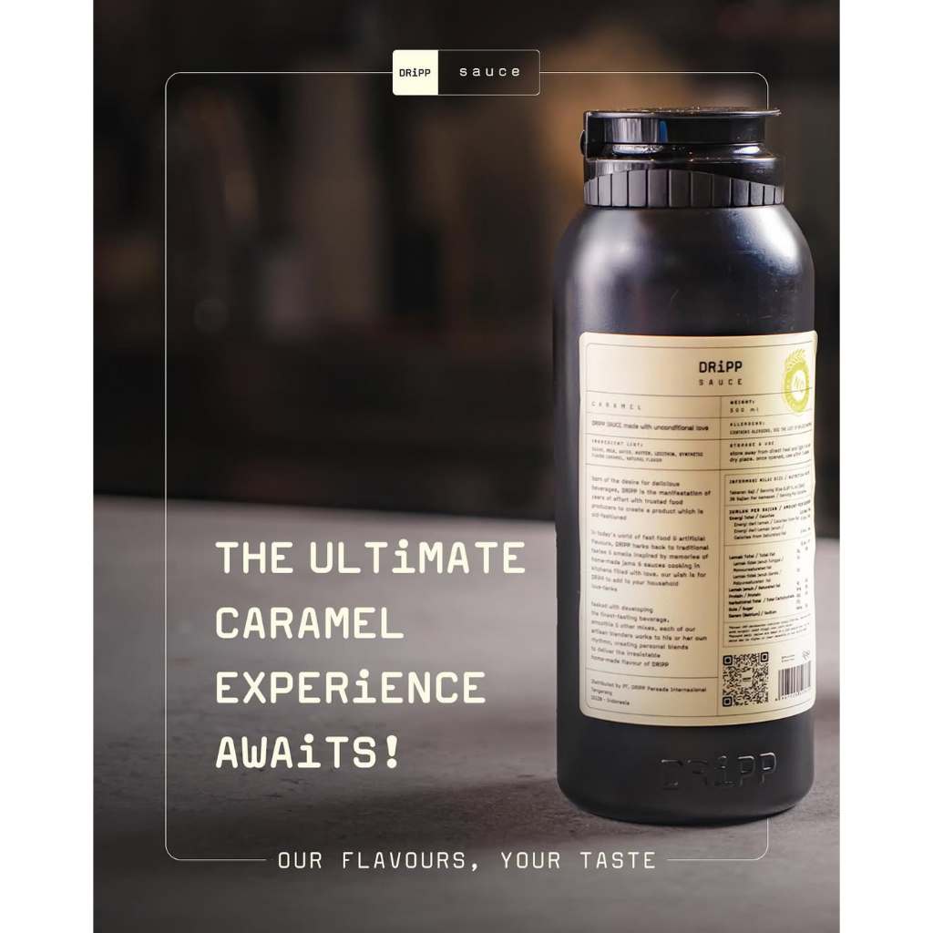 

Dripp Sauce Caramel 500 ml