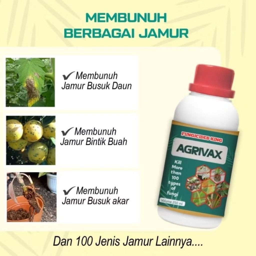 AGRIVAX fungisida pengendali jamur yang merusak tanaman