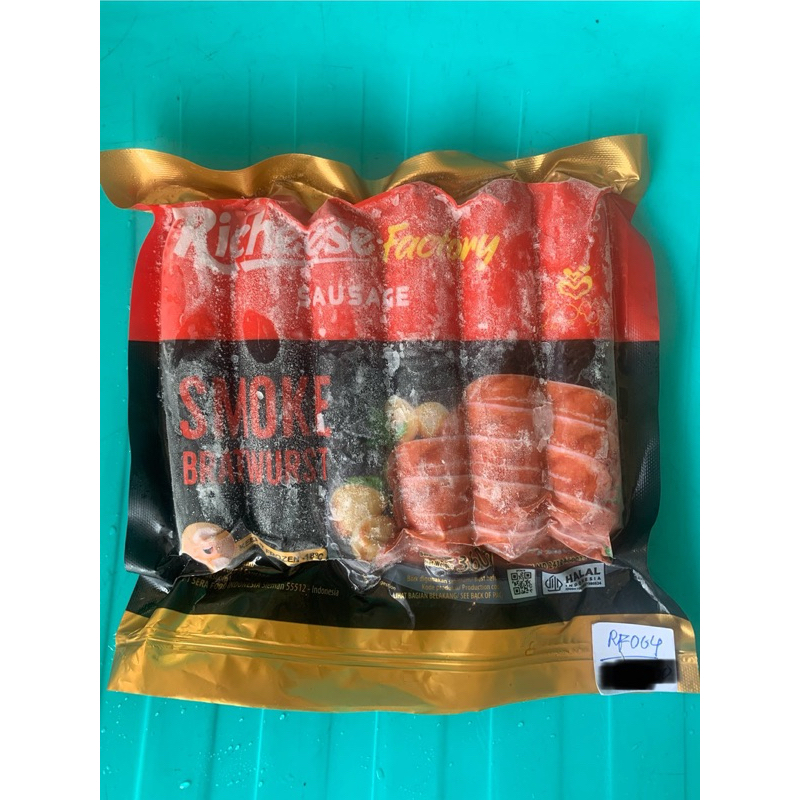 

RF004 Richeese Sosis Smoke Bratwurst 350 gr (Frozen Food)