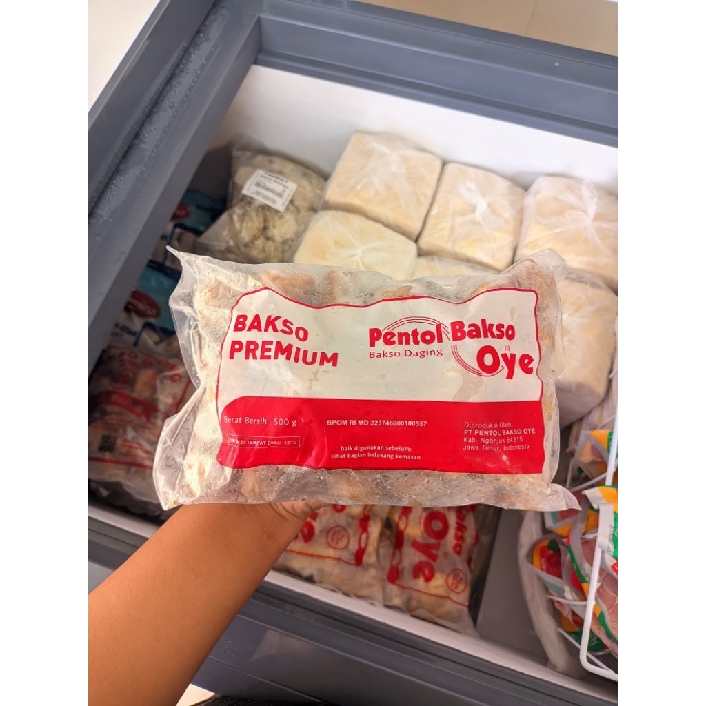 

Pentol Bakso Oye - Bakso Daging Premium 500 g isi 50biji
