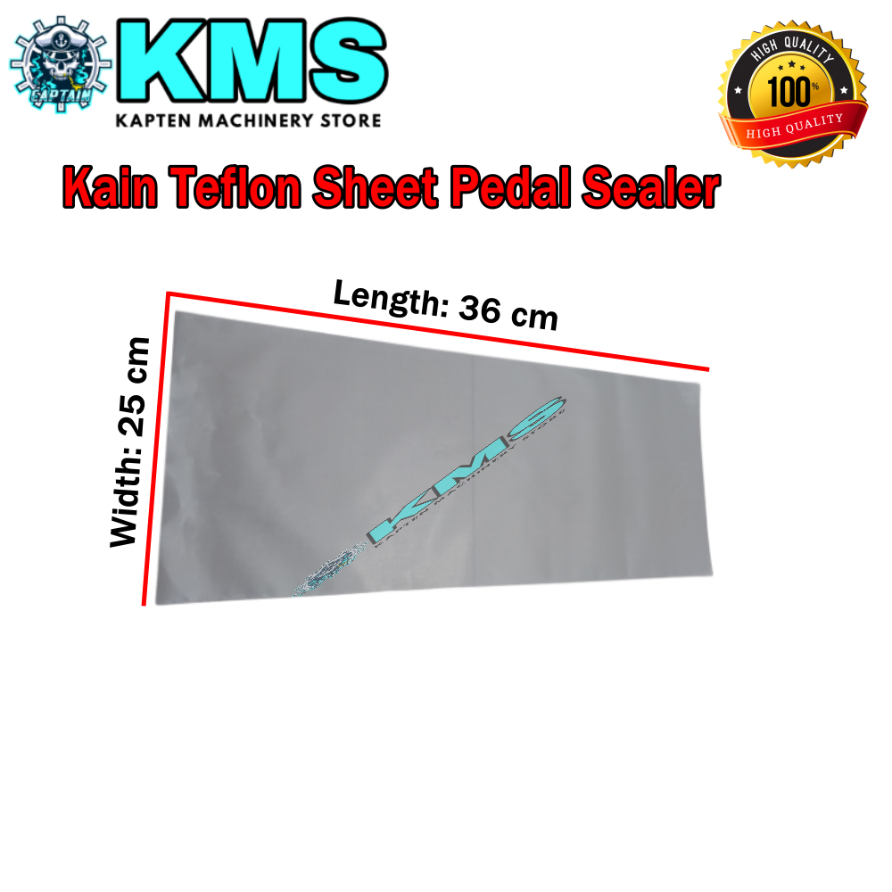 PFS-350 PFS-450 PFS-650 Kain Teflon Tahan Panas Pedal Sealer HUALIAN